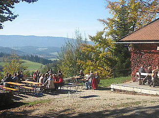 Burgschänke Burganlage Altnussberg Bayern